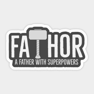 Fa-thor Sticker